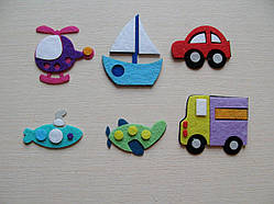 Машинки з фетру