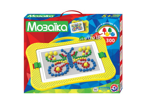 Мозаїка для Малюків 7 ТехноК логіка 300 елементів