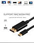 Кабель USB Type-C 3.1 Thunderbolt 3 to DisplayPort Cable 4K 60Hz Macbook ChromeBook Pixel 2K 144Hz, фото 3