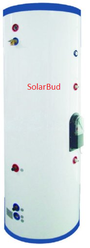 Водонагрівач SolarBud-200 E2-2.2 (200л, 2 теплообмінника, 2.2 кВт)