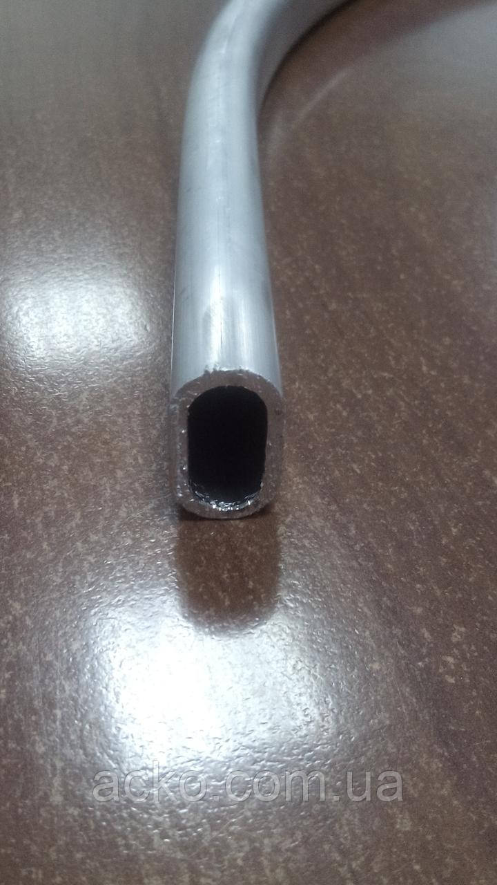 Труба алюмінієва овальна