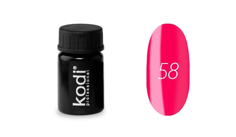 Гель-фарба Kodi professional № 58, 4 мл