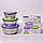 Набір ємностей для зберігання продуктів 3 шт KM 2111, фото 2