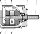 Пластинчасті насоси, нерегульовані Bosch Rexroth PVQ, фото 4