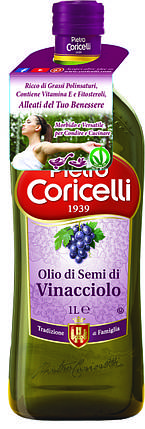 Виноградне Масло 1л Pietro Coricelli Olio di Semi di Vinacciolo, фото 2