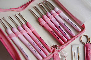 Набір із 10 гачків з м'якими ручками ETIMO Rose