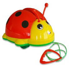 Дитяча іграшка-каталка "сонечко" 06-603 Kinder Way на мотузочці, фото 1