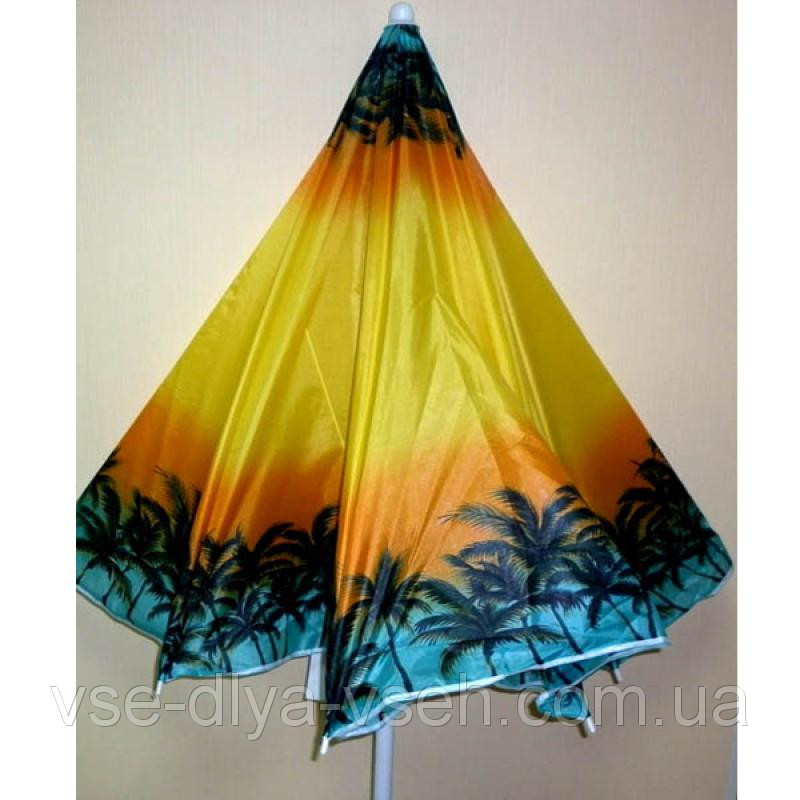 Зонт пляжный с наклоном 2м. диаметр - фото 1 - id-p37595591