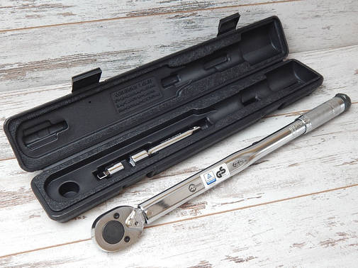 Динамометричний ключ 1/2 перехідник 1/2*3/8, 28-210NM Intertool XT-9007, фото 1