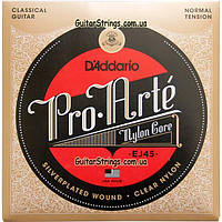 Струны D'addario EJ45 Pro Arte Normal Tension 28-43