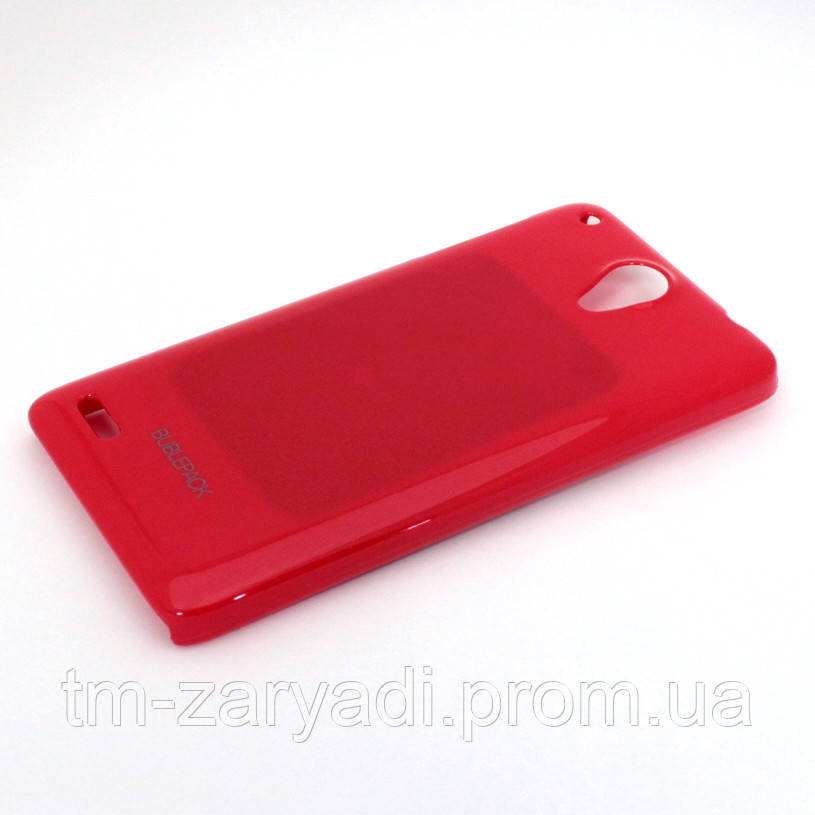 Чохол-накладка для LENOVO S890, пластиковий, Buble Pack, Малиновий /case/кейс /леново