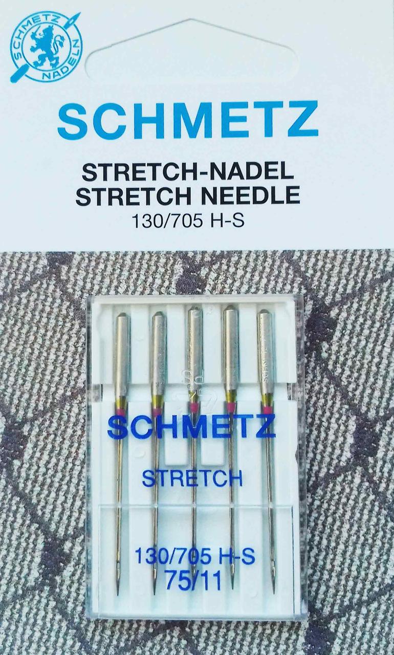 Голки для стрейчу Schmetz №75