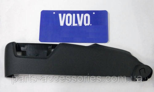 Volvo XC90 2005-2014 Накладка кришка бокова лiвого сидiння темно-сіра Нова Оригінал, фото 1
