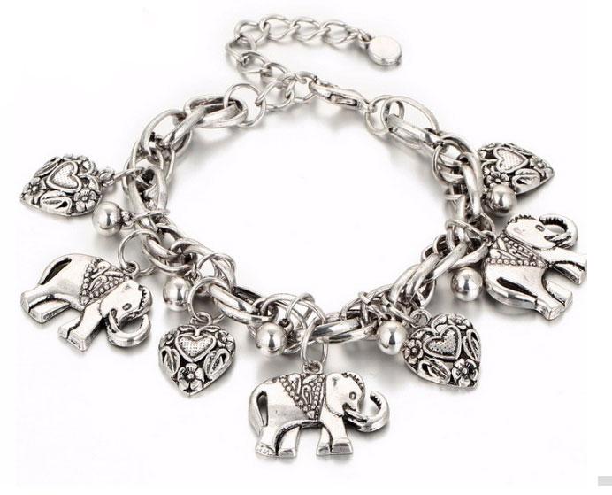 Жіночий браслет Primo Pulseira Elephant - Silver