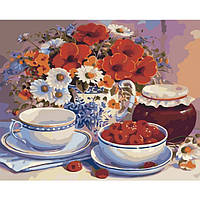 Картина по номерам Приглашение на чай 40 х 50 см (КН2029)