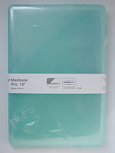 Чохол-накладка для Macbook Pro 15" пластик салатовий #