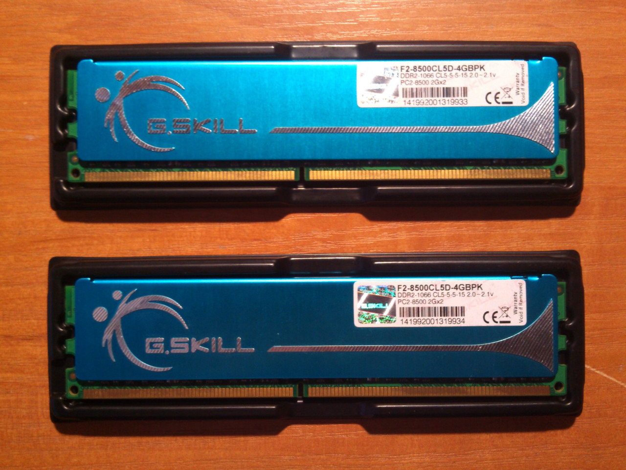 Пара G.SKILL DDR2 4GB 1066MHz PC2-8500 під Intel та AMD Гарантія!