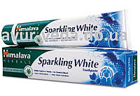 Зубна паста відбілююча Хімалая 80г, Himalaya Sparkling White toothpaste, Зубная паста Хималая отбеливающая без