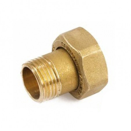 Накидна гайка 1/2" х 3/4" латунь