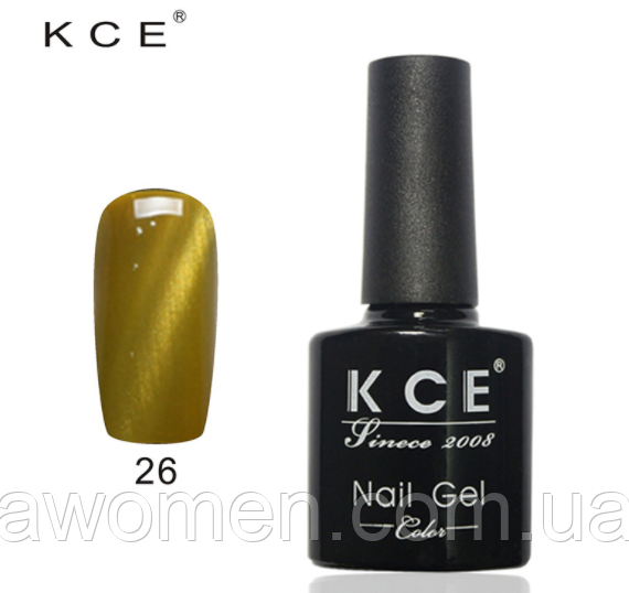 Гель-лак KCE 12 мл (котяче око) No 26