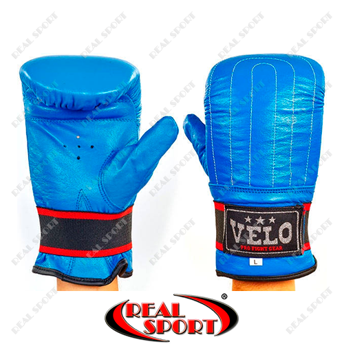 Рукавички снарядні Кожа Velo ULI-4004-B