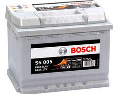 Акумулятор Автомобільний Bosch 63 А Бош 63 Ампер Суми BO 0092S50060