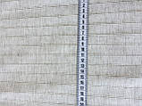 Льон костюмний в смужку, ширина 150 см, фото 4