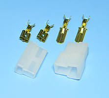 Автороз'єм (корпуса+клеми) шт.+гн. 2-конт. ZLA0703