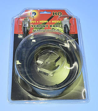 Шнур шт.HDMI - шт.HDMI Cabletech KPO3707-1,5 HQ з фільтрами 1.5м