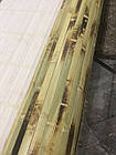 Бамбукові шпалери "Черепаха" оливковий, 0,9 м, ширина планки 17 мм / Бамбукові шпалери, фото 7
