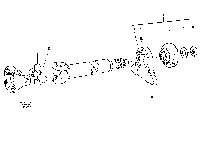 Подшипник опорный 11703968 Volvo L220D, L150E, L220E, L180E, L180EHL