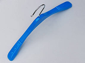 Плічка вішалки тремпеля TZ8802 синього кольору, довжина 31,5 см, фото 3