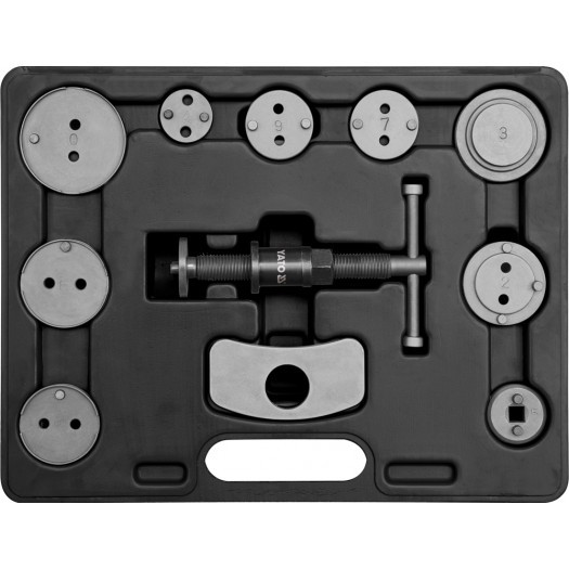 Набір інструменту для розтискання гальмівних циліндрів YATO, 11 шт.