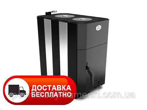 Піч опалювально-варильна Огнєв ПОВ-100-2ЧК з двома конфорками