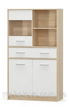 Вітрина Тіпс 2Д1В1Ш 1442х834х343мм Меблі-Сервіс