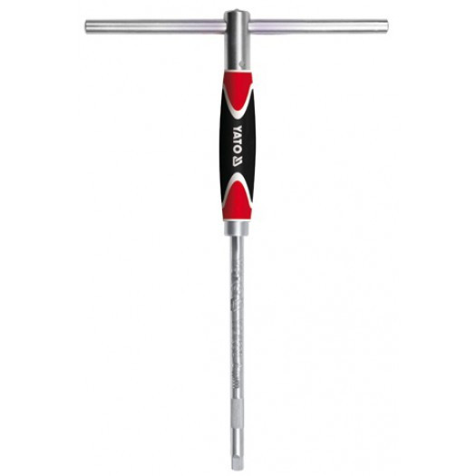 Вороток 1/4" (тип Т) з обертальною ручкою YATO