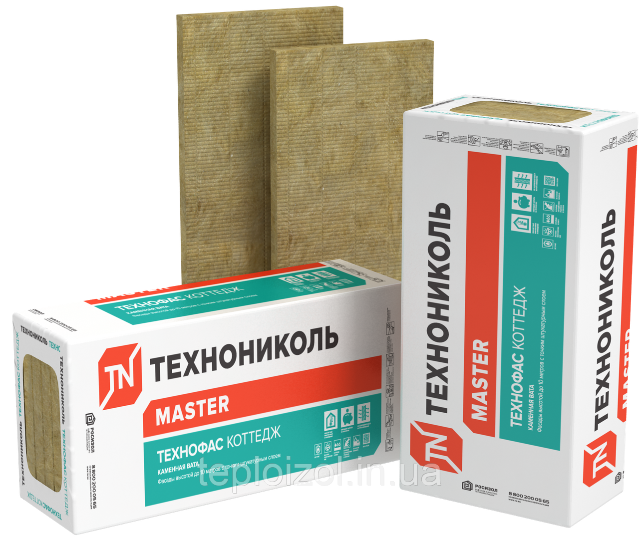 Утеплювач мінеральна вата Техноніколь Технофас Котедж 100 мм