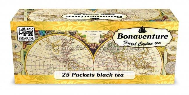 Чай Bonaventure чорний пакетований 25 п.