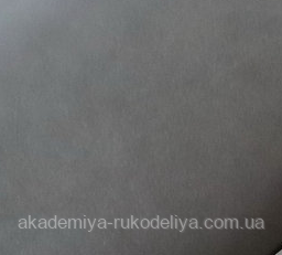 Фоаміран зефірний, чорний, 50х50 см, 1 мм, Китай