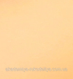 Фоаміран зефірний, Абрикосовий, 50х50 см, 1 мм, Китай