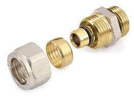 Муфта із зовнішньою різзю Pe-Xc/Al/Pe-Xc 20 мм x 1/2"