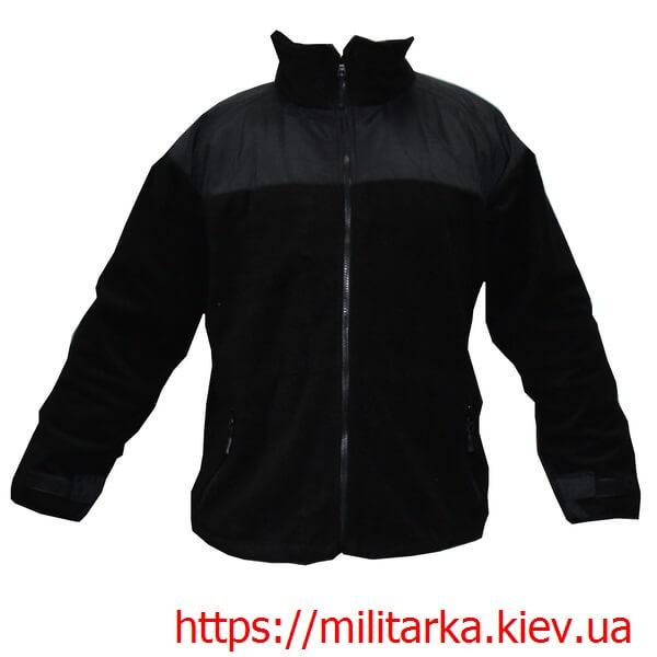 Кофта тактика флісова чорна