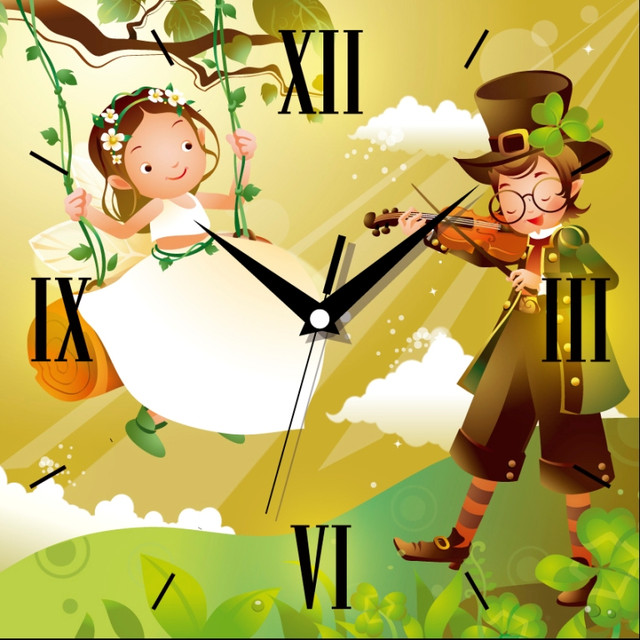 Настінні годинники в дитячу