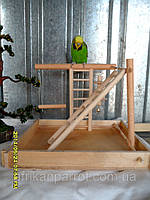 Ігровий майданчик для папуг (20 см х 30 см х 25 см)