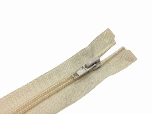 Блискавка спіральна №5 роз'ємна 75см S-031 бежевий молочний пулер лампочка ZIP