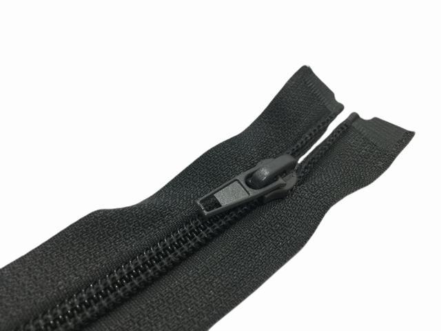 Блискавка спіральна №5 роз'ємна 75см S-301 сірий темний ZIP