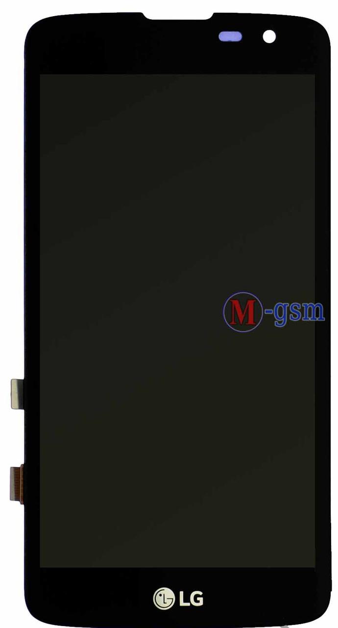 Дисплейний модуль LG X210 K7, K7 X210DS, Q7 чорний