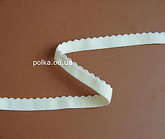 Гумка оздоблювальна 10 мм молочна (Туреччина)