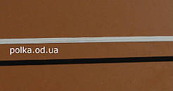 Гумка 6 мм біла оздоблювальна (відріз від 20 м)