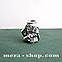 Срібна намистина Тевтонський Лицар підвіска зі срібла 925 проби на темляк або браслет, фото 3